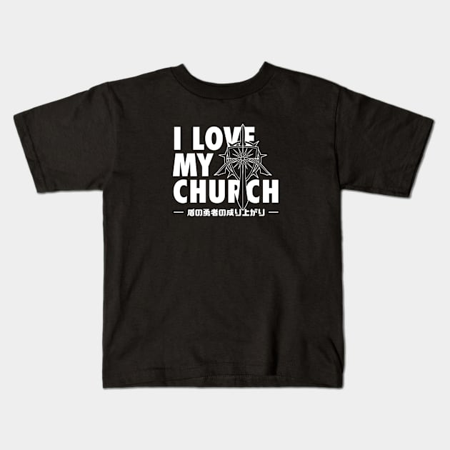 BD016 I Love My Four Heroes Church Kids T-Shirt by breakout_design